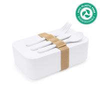 PORTA PRANZO IN PLA COMPOSTABILE